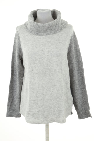Sweter golf szary