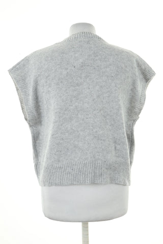 Kamizelka sweterkowa szara