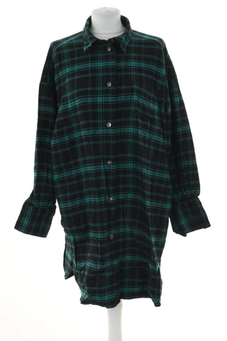 Sukienka zielona kratka