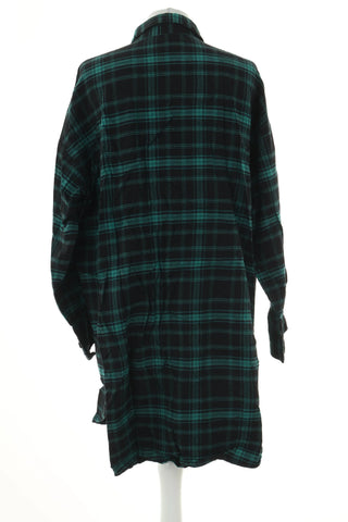 Sukienka zielona kratka