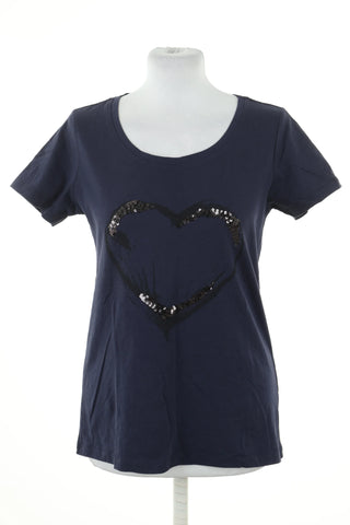 Dunkelblaue Bluse