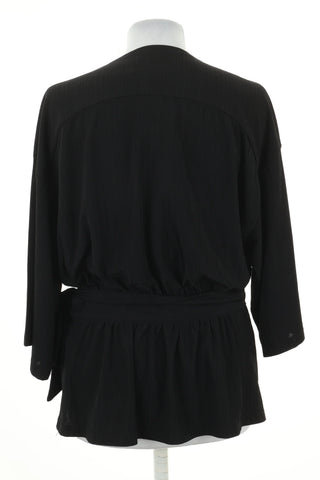 Schwarze Bluse