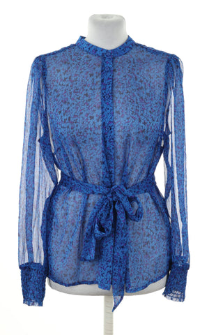 Bluzka niebieska wzorek