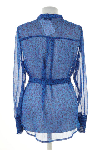 Bluzka niebieska wzorek