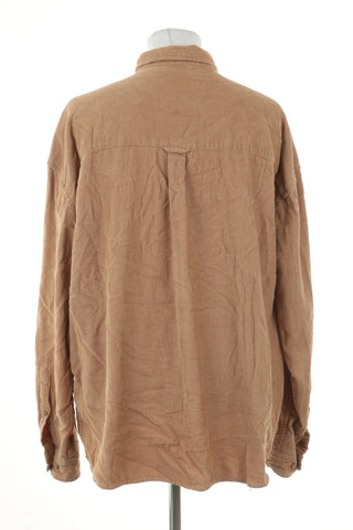 Koszula beżowa sztruksowa