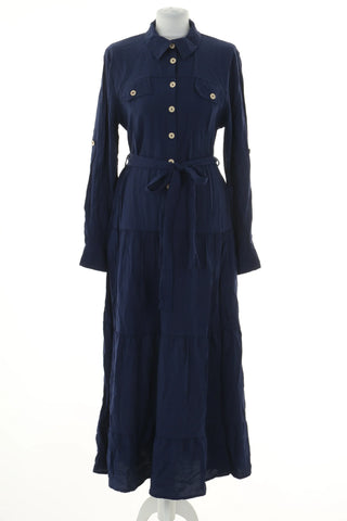 Dunkelblaues Kleid