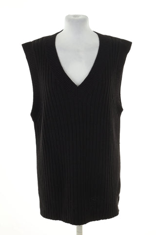 Kamizelka sweterkowa czarna