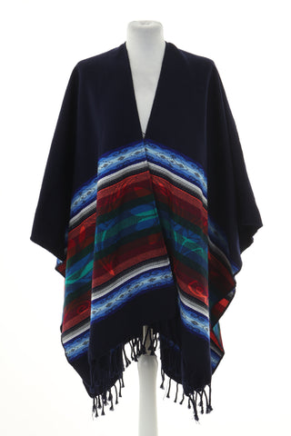 Szalik granatowy wzorek