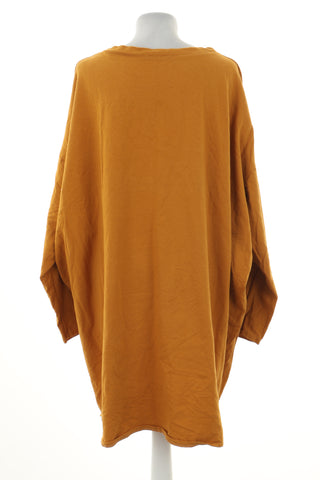 Sukienka musztardowa świąteczna