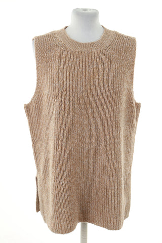 Kamizelka sweterkowa beżowa