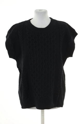 Kamizelka sweterkowa czarna