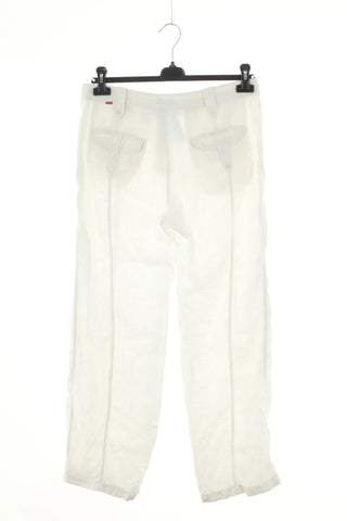 White linen trousers