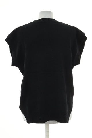 Kamizelka sweterkowa czarna