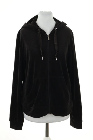 Bluza czarna welurowa