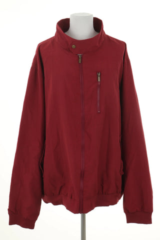 Bordeauxrote Jacke