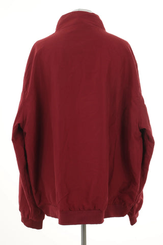 Bordeauxrote Jacke