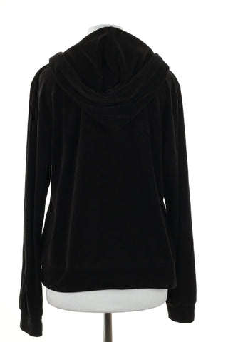 Bluza czarna welurowa