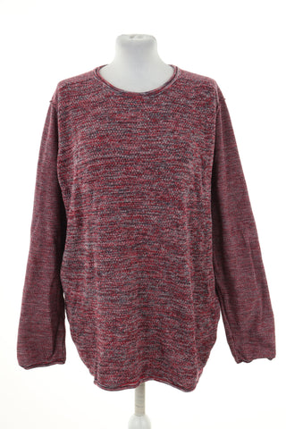 Sweter bordowy