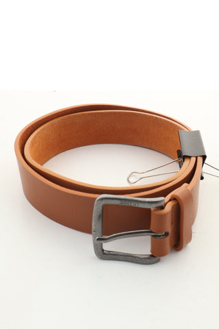 Pasek brązowy skóra