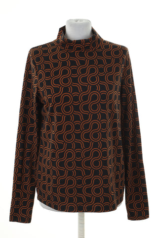 Bluzka czarna wzorek