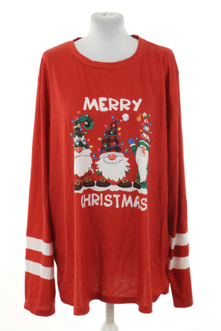 Bluzka świąteczna czerwona