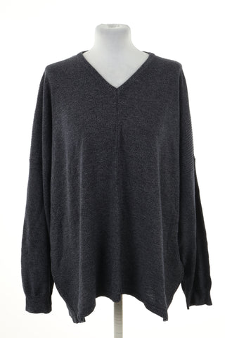 Sweter granatowy
