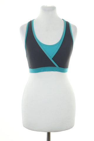 Gray sports top