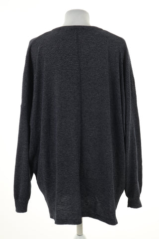 Sweter granatowy