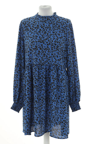 Sukienka niebieska ciapki