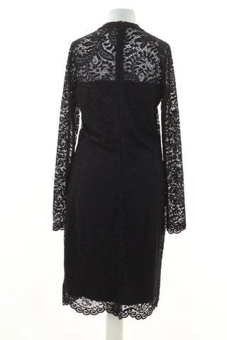 Black lace dress