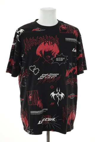 Koszulka czarna wzorek