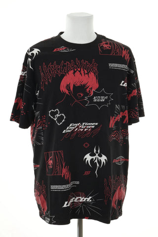 Koszulka czarna wzorek