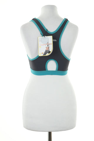 Gray sports top