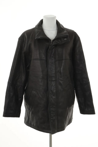 Kurtka czarna skóra