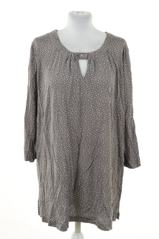 Bluzka szara kropki