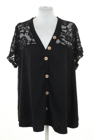 Schwarze Bluse