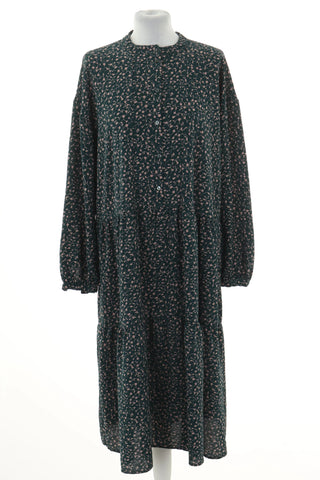 Sukienka zielona wzorek