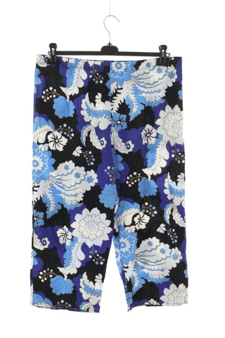 Black patterned trousers