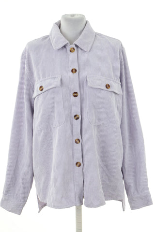 Koszula jagodowa sztruks