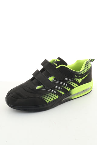 Buty czarno zielone