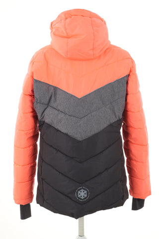 Kurtka różowo szara