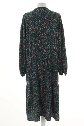 Sukienka zielona wzorek