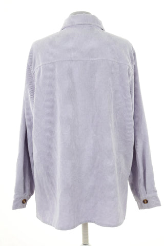 Koszula jagodowa sztruks