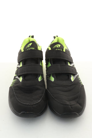 Buty czarno zielone