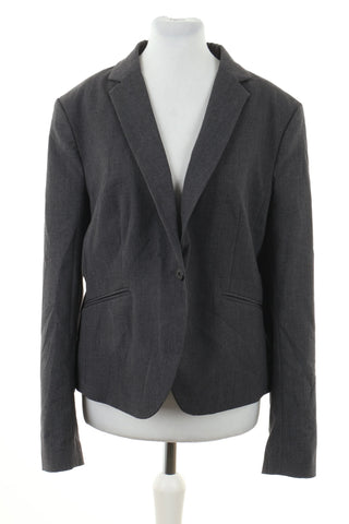 Gray blazer