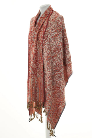 Szalik beżowy wzorek