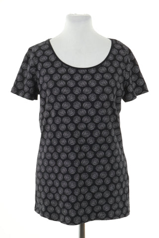 Bluzka czarna wzorek