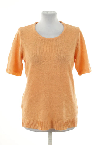 Bluzka sweterkowa pomarańczowa