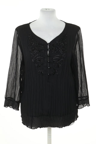 Schwarze Bluse