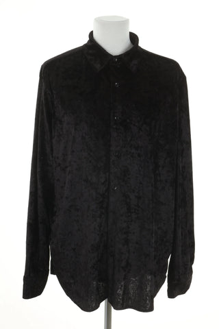 Koszula czarna welurowa